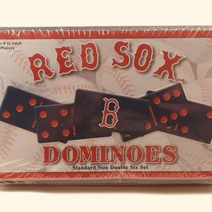Boston Red Sox Dominoes in Collectible Tin New